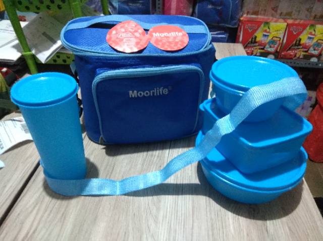 MOORLIFE Lunch box set HAPPY MEAL TERMURAH