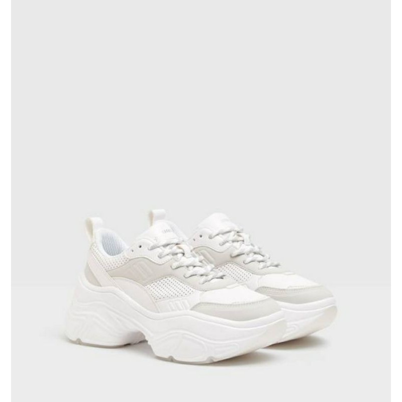 KOSONG JGN CHECKOUT Sepatu Bershka Sneakers Contrast Trainer Original