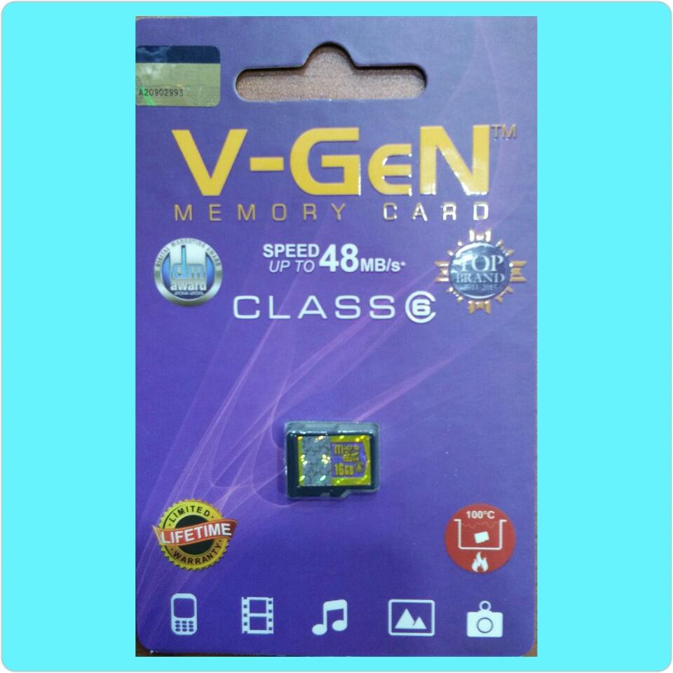 Memory Micro SD 16GB V-Gen