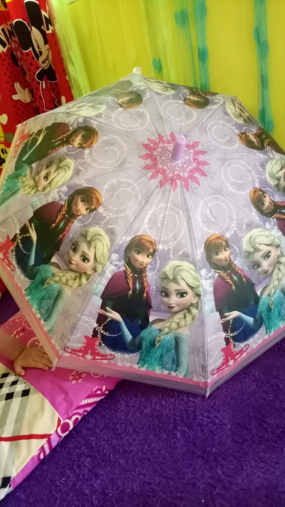 Payung Anak Pvc Karakter 8 Sisi Na