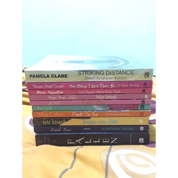 Novel Teenlit | Novel bekas | preloved novel
