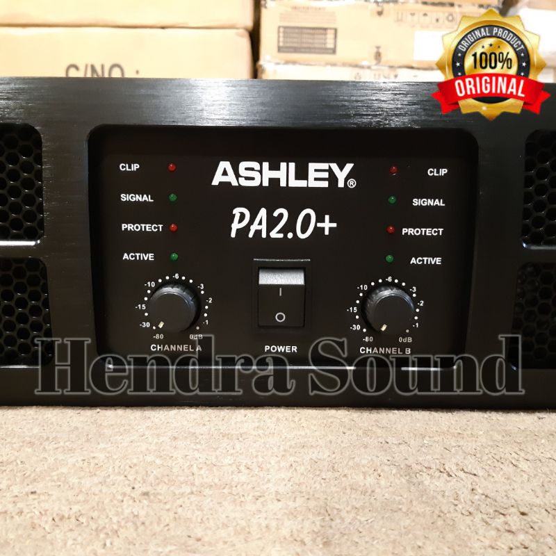 Power Amplifier Ashley PA 2.0+ / PA 2.0 plus