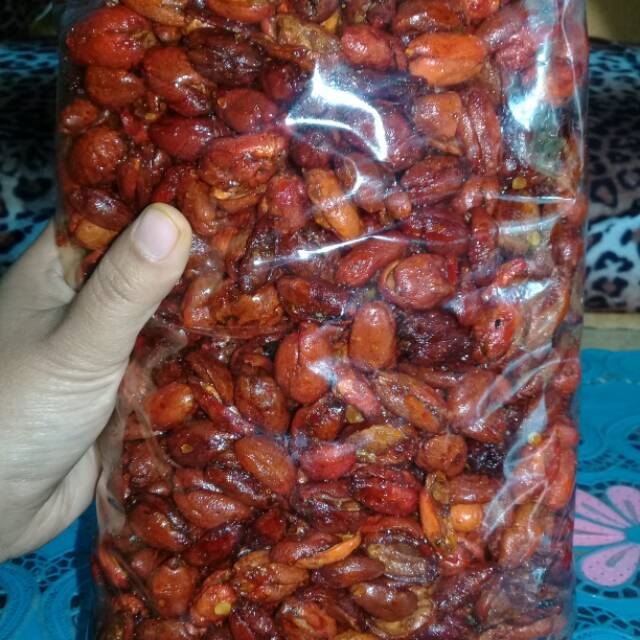 

keripik cangkang melinjo 1 kg asem manis pedes