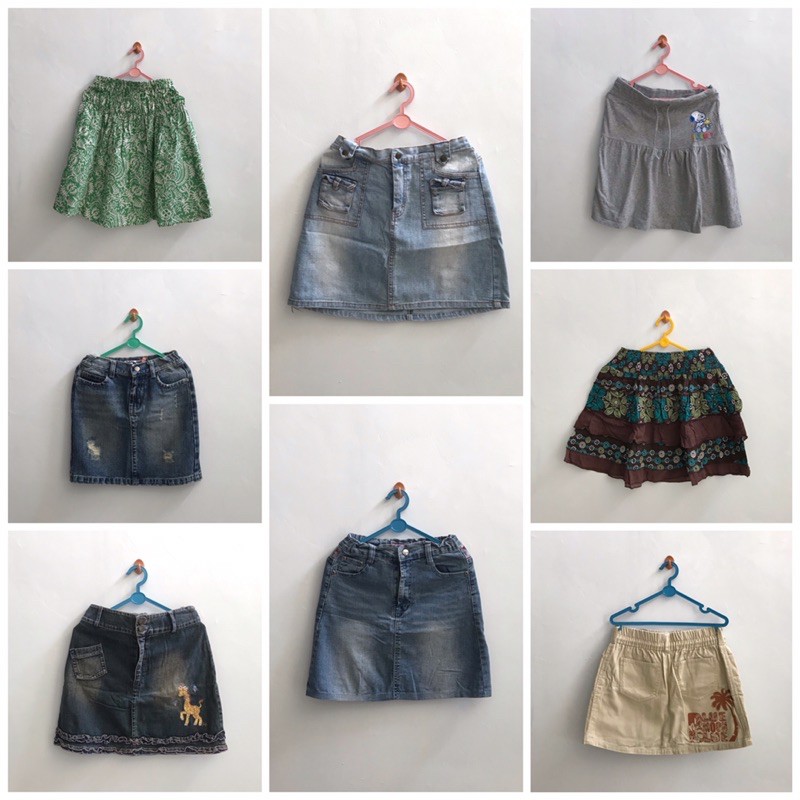 Rok Jeans Anak Perempuan Branded Preloved Second  Murah
