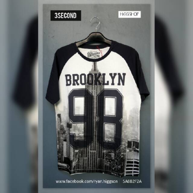 Kaos 3second original 100