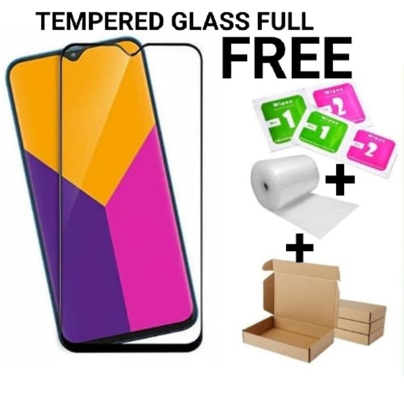 Tempered Glass Full REALME C1/C2/C3/C20/C21/C21Y/C25/C25s/6pro/7/7i/7pro/8/8i/8pro/9pro/9pro+/U1/U2/Narzo/Narzo 20pro/X/XT