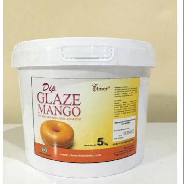 

Repack 250g Glaze Mangga Mango Elmer/Selai Mangga / Filling mangga