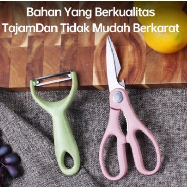 Pisau Set Dapur Tebal isi 6 Pcs Pisat Set Dapur