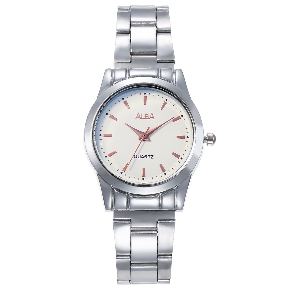 COD JAM TANGAN COUPLE MURAH RANTAI ANALOG CASUAL PERMIUM IMPORT GROSIR PRIA WANITA C72