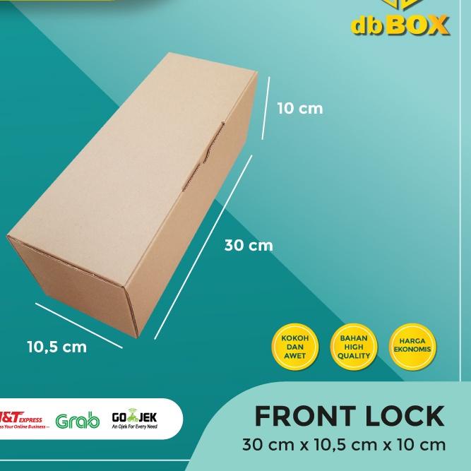

(10pcs)Kardus Uk. 30x10,5x10 cm....Die Cut kotak Kue, snack -aksesoris-dll model box pizza