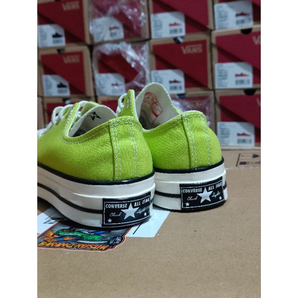 Converse Chuck 70s ox Low Lime Twist Egret Original  Resmi Map