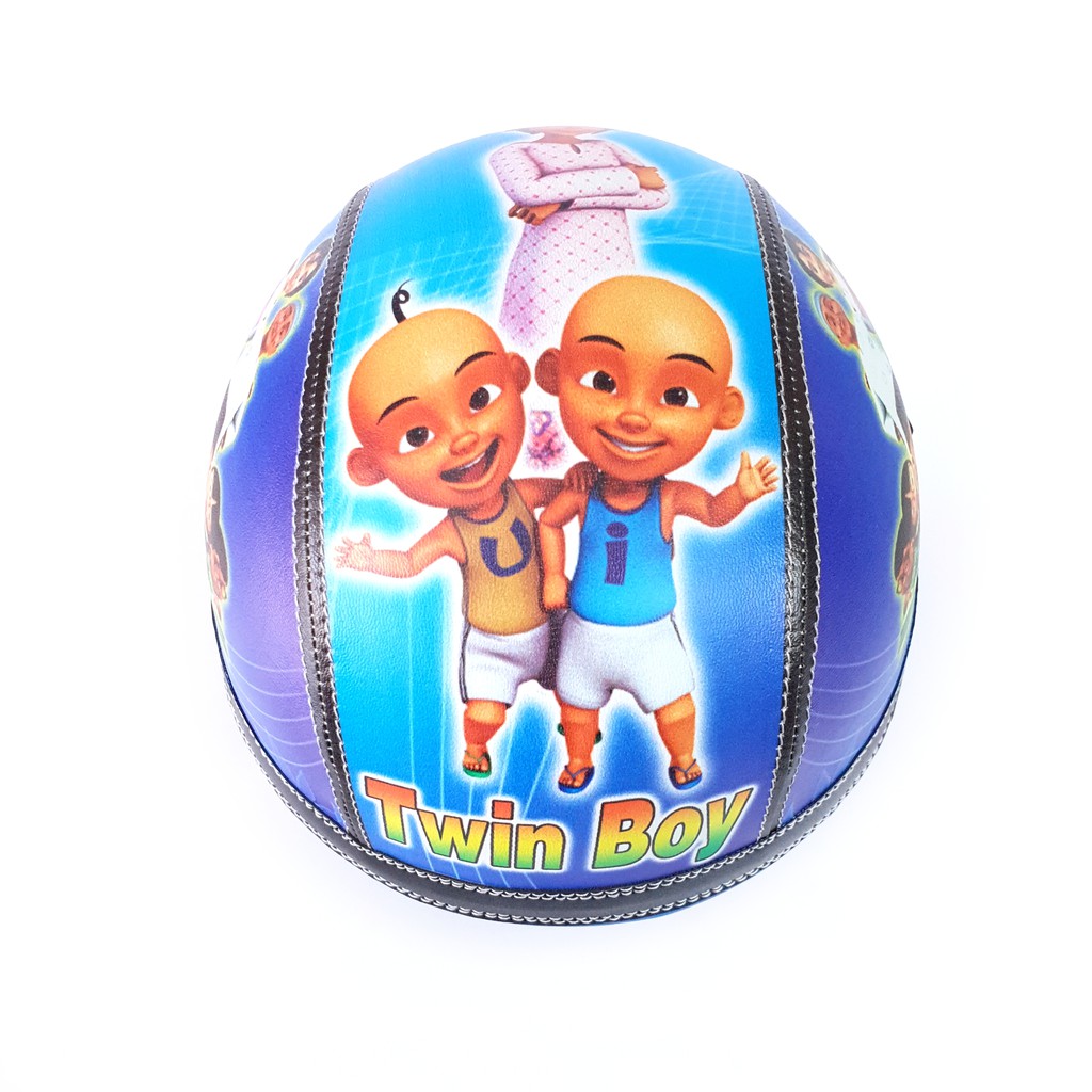 LIMITED EDITION Helm anak retro upin ipin