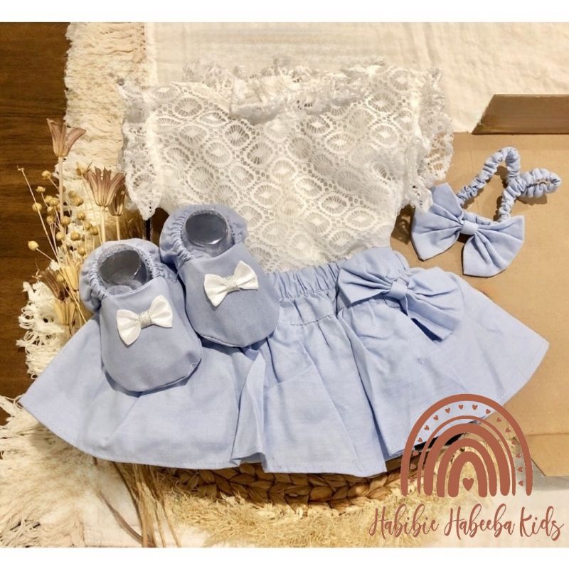 Hampers Baby/ Hampers Bayi/ Baby Gift/ Kado Bayi/ Parcel Bayi/ Newborn/ Baby Girl-Shizuka Royale Blue