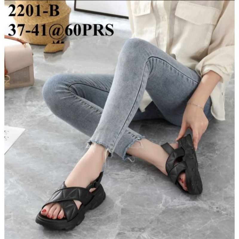 Balance 2201 pcu.sandal gunung wedges wanita