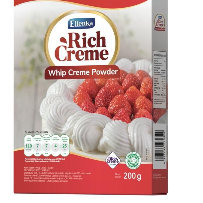 

Rich Creme Whipping creme Powder 400 gr Special