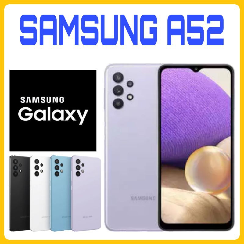 NEW PRODUK !! SAMSUNG A52 RAM 8/128 &amp; 8/256 GARANSI RESMI SAMSUNG INDONESIA