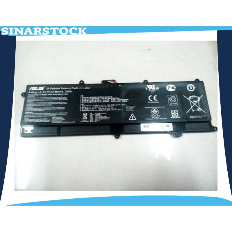 Original Baterai Laptop Asus X201E X202E EX201