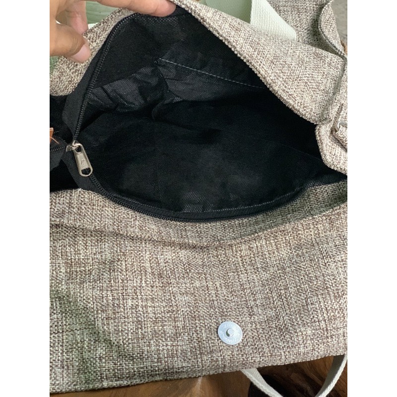 Tas goni premium dobel Handel persegi