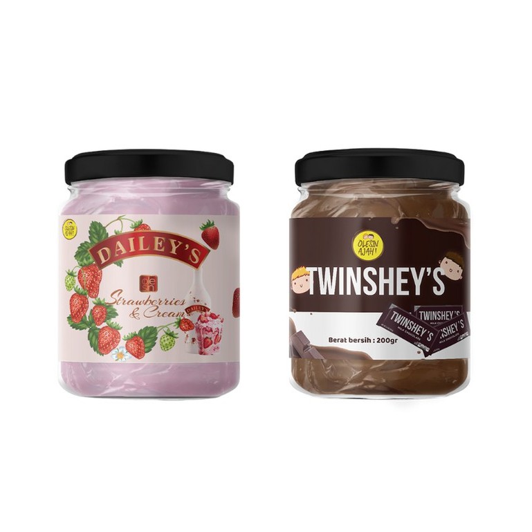 

Flash Sale - Combo Selai Dailey's Strawberry 200gr + Selai Twinshey's 200gr