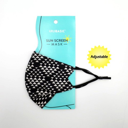 

Trubasic Masker Kain Adjustable D11 - PrintAbstract Diamond Hitam