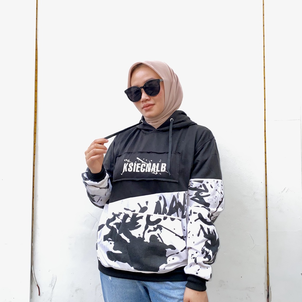 KSIECNABLE HOODIE HITAM-PUTIH || HOODIE KEREN || HOODIE KOMBINASI #KSI