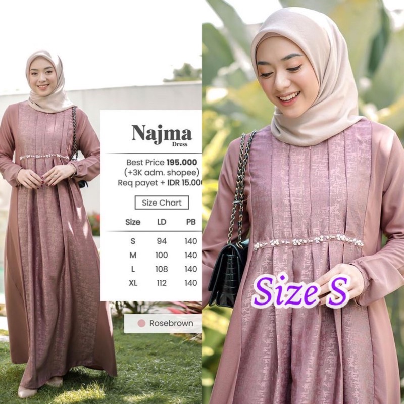 NAJMA DRESS BBC COLLECTIONS