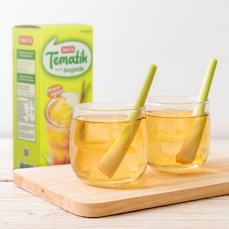 Tong Tji Bundling Tematik Lemongrass Tea 3 pack Gratis Gelas*