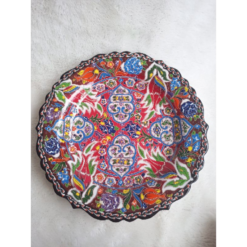 Piring Pajangan Piring Hias Piring Keramik Hiasan Dinding Pajangan Dinding Import Turki