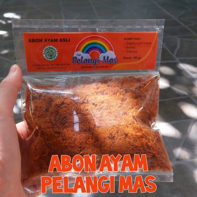 

Abon Ayam PELANGI MAS 80 gr