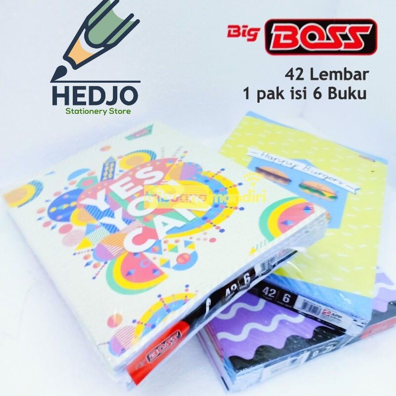 

Buku Tulis Big Boss (Ecer)