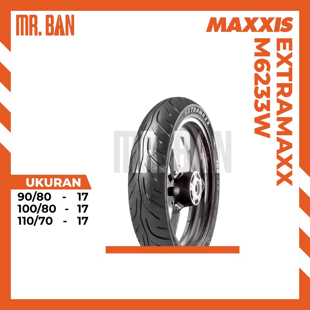 BAN MOTOR RING 17 MAXXIS EXTRAMAXX TUBLES 90/80 100/80 110/70 TL | NINJA | YAMAHA R15 | HONDA CBR | 