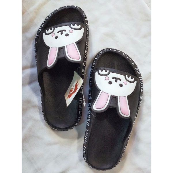 Sandal bakpao Selop Wanita karakter lucu bahan spons empuk lembut dan halus DK-V20p, awet,tidak licin,terlaris,murah