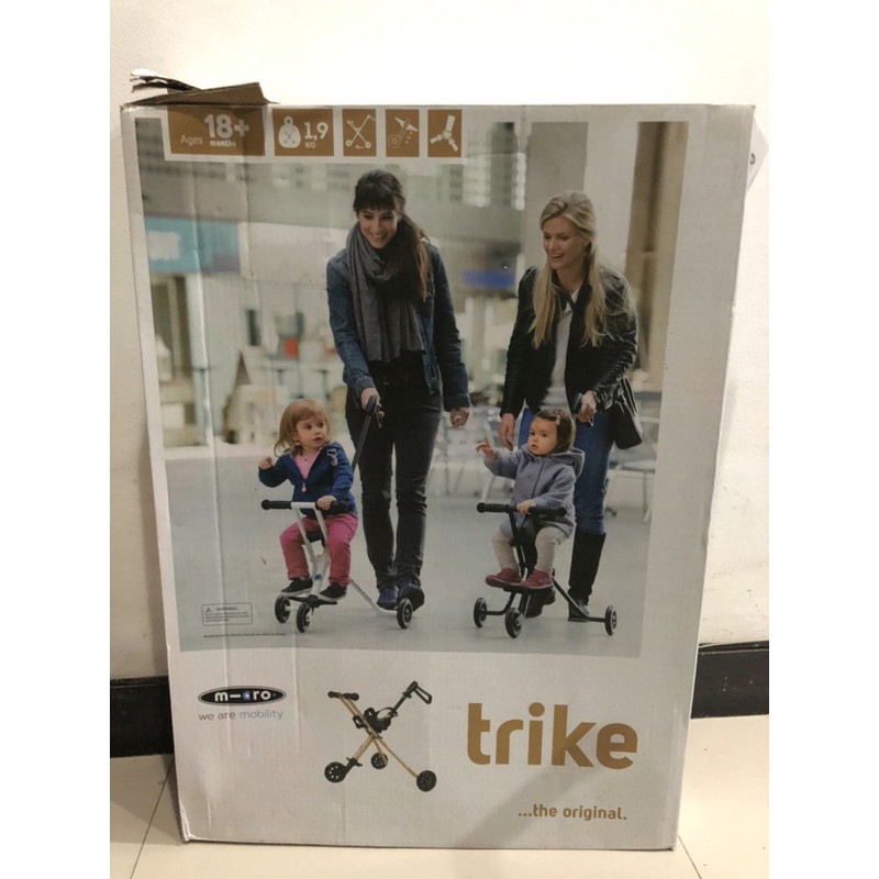 micro trike deluxe GOLD