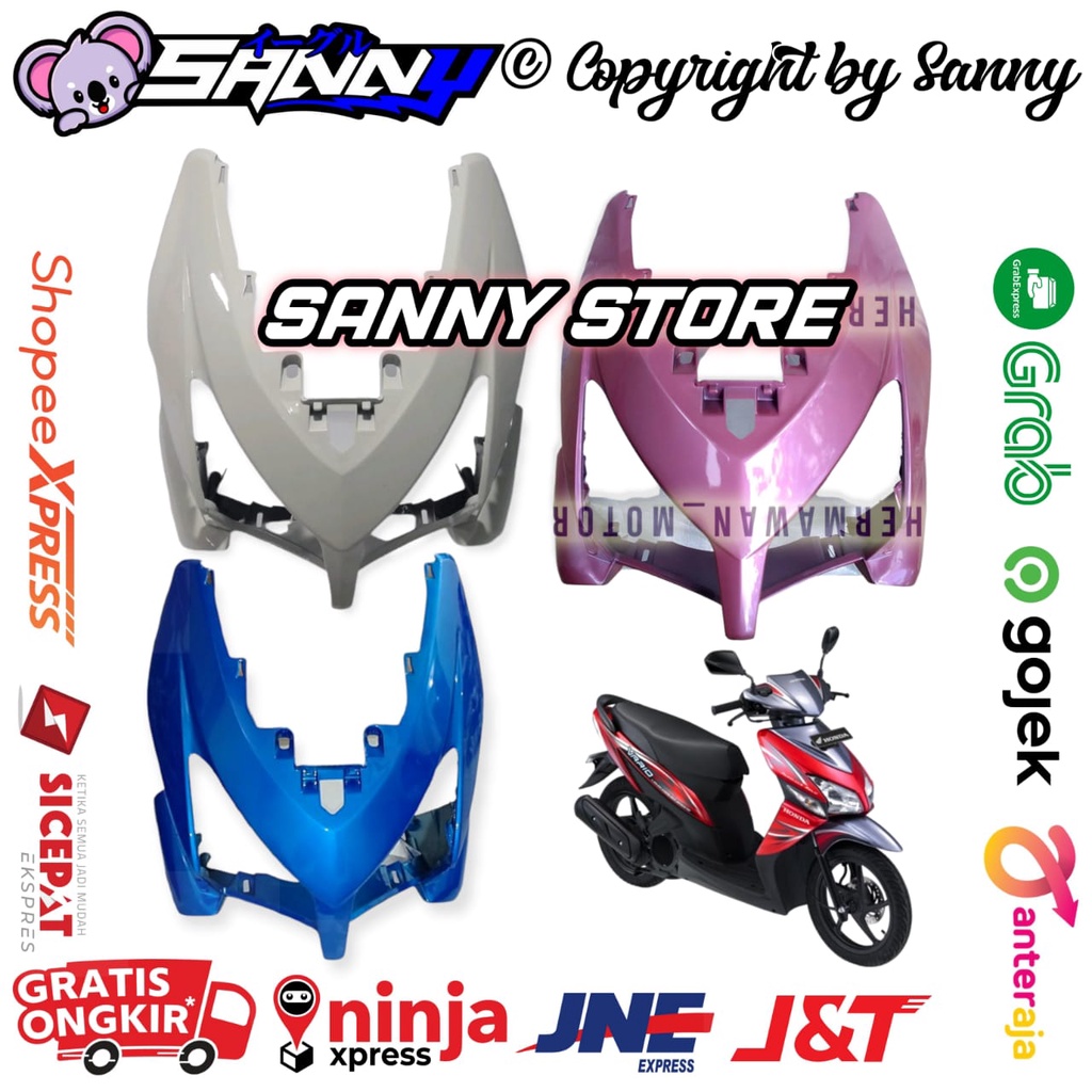 TERMURAH Tameng Depan Vario 110 Karbu CW Cover Front Panel Depan Vario 110 CW Dasi Depan Vario 110 K