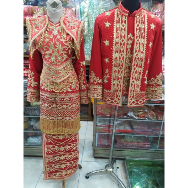 baju pengantin adat minang padang