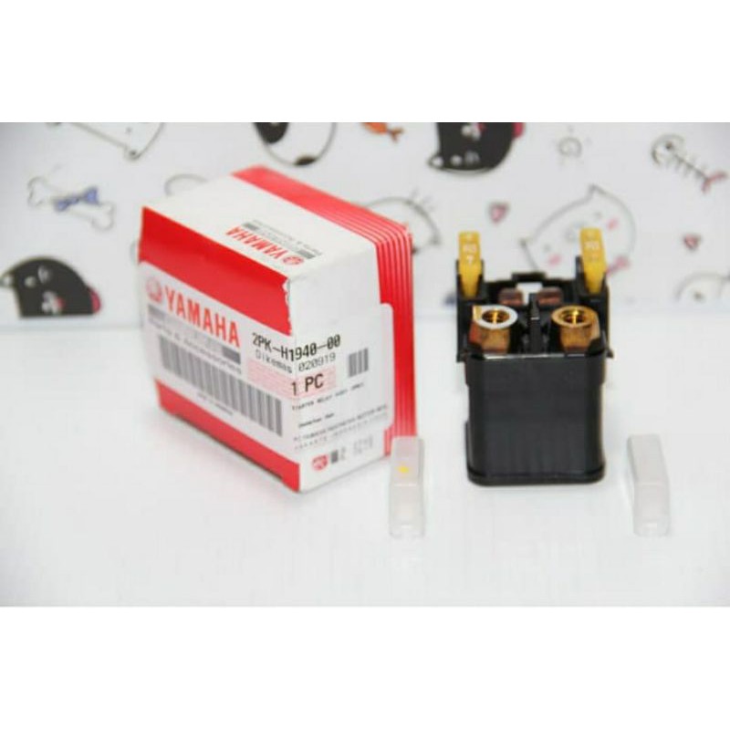STARTER RELAY ASSY BENDIK STATER STARTER R15 OLD V2 R 15 LAMA ORI YAMAHA 2PK-H1940-00-1