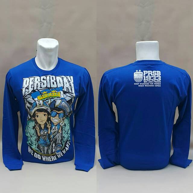 Kaos persib lengan panjang persib day