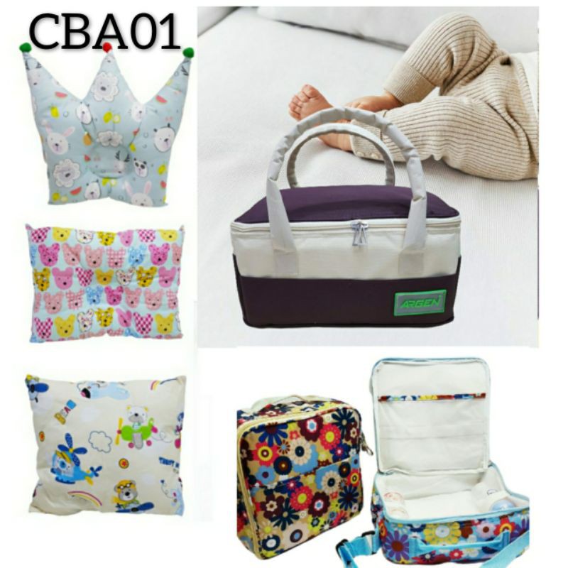 (PAKETAN ) Caddy Bag Argen /    Multipurpose caddy bag baby  / Organizer Baby bag  Paketan Newborn CBA01 S1