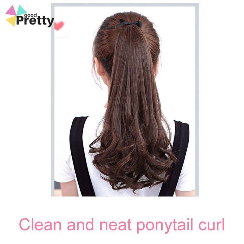 Wig Ponytail Anak -Anak dan Kuncir Kuncir Jendak Bahan Sintetis Dengan Klip - PD