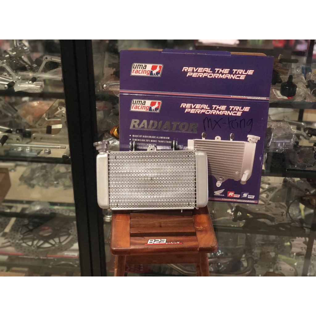 Radiator UMA racing original yamaha mx king exciter Y15ZR pendingin mesin