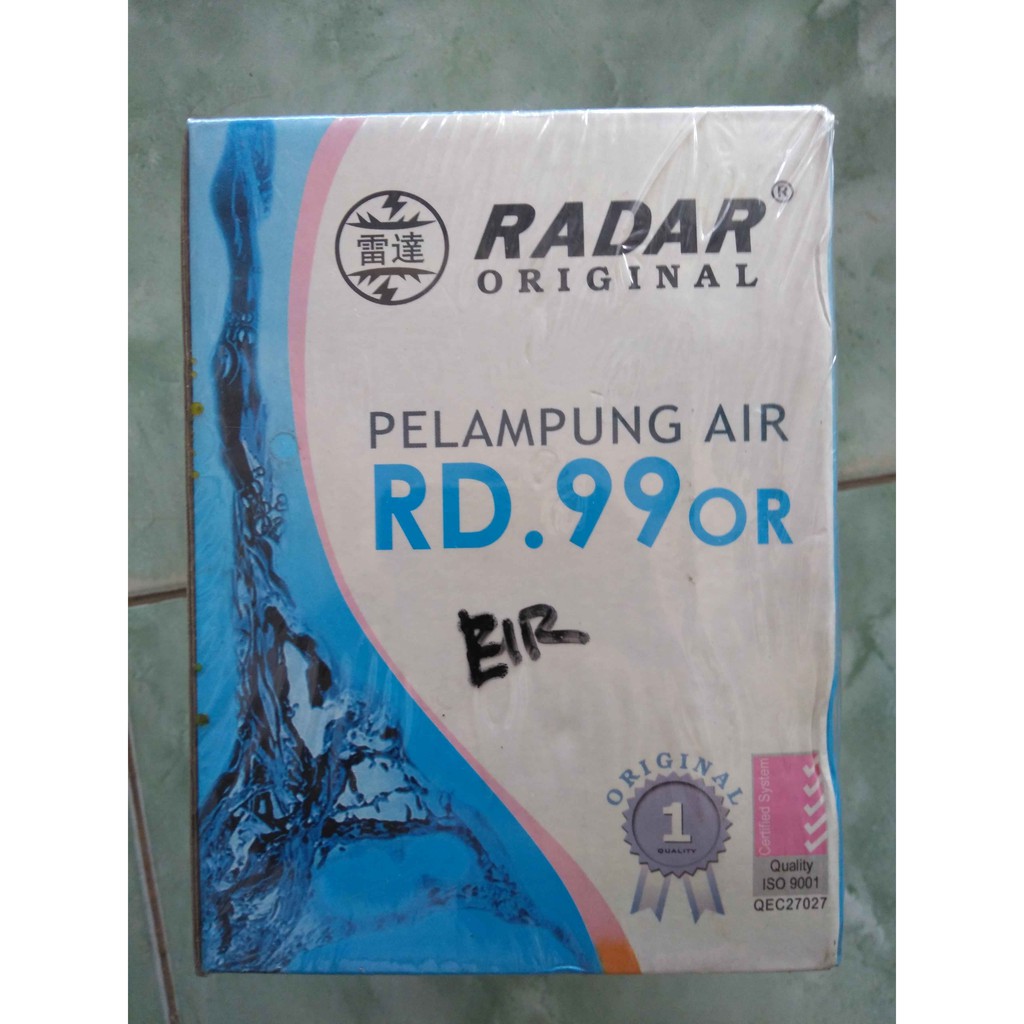 Pelampung Radar Otomatis Toren Air RD.99or Tedmond