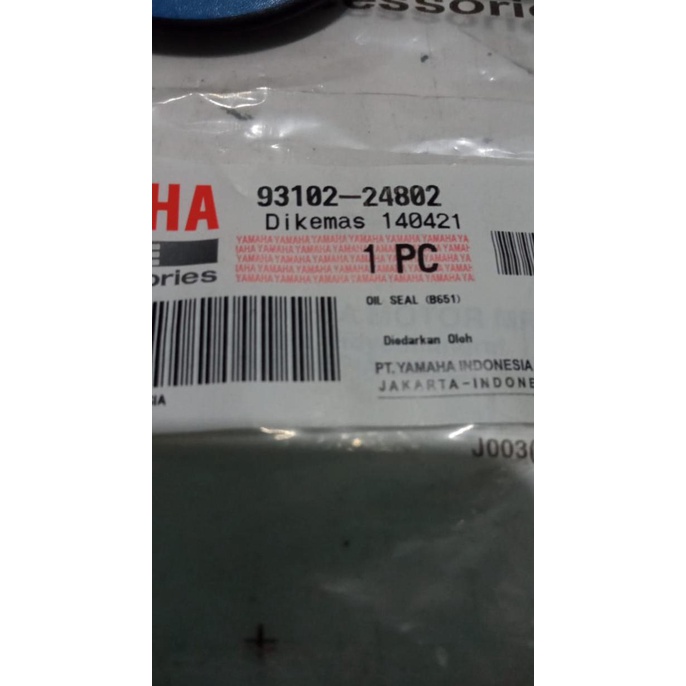 Original Oil Seal (Seal Kruk As) Yamaha Aerox