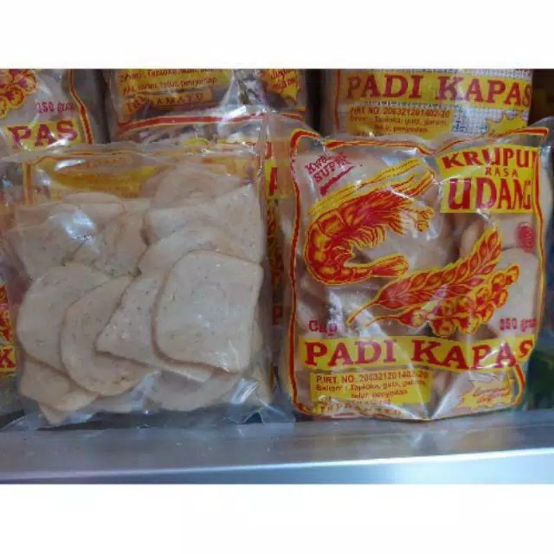 

Kerupuk udang cap padi kapas