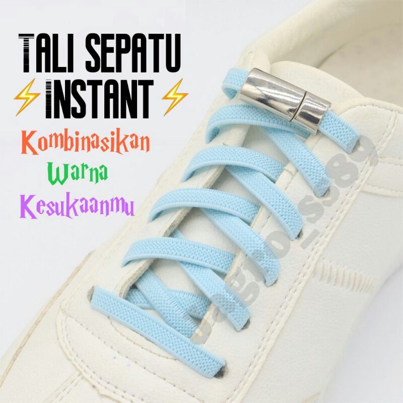 Tali sepatu karet Magnetic bisa untuk anak2 maupun dewasa