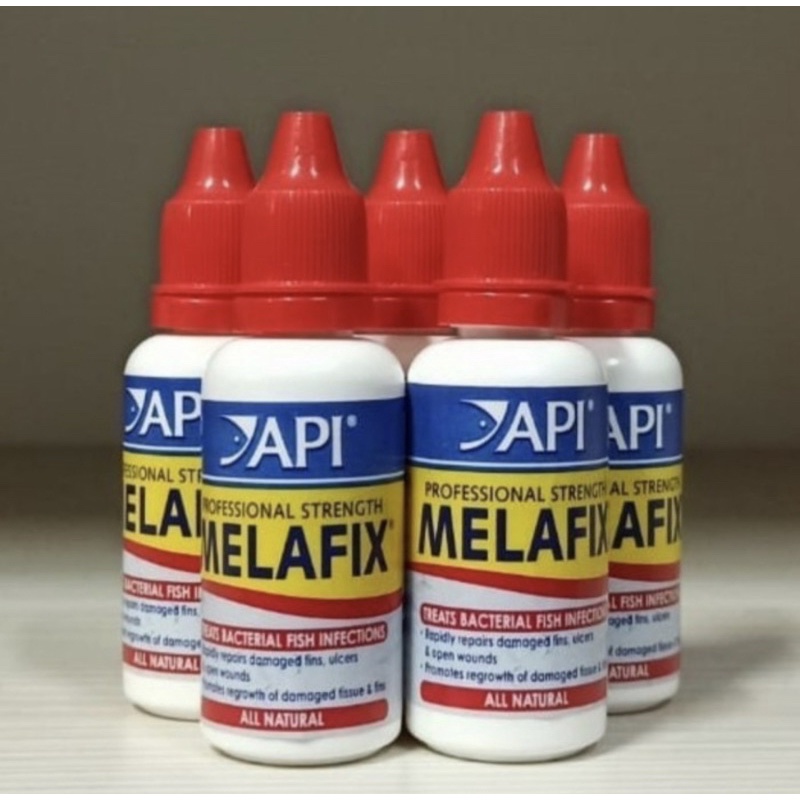 Api Melafix 30ml REPACK, obat Ikan anti-bakteri