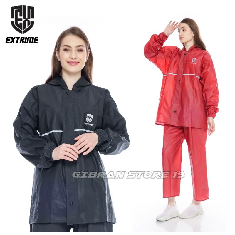 JAS HUJAN, RAINCOAT Pria Wanita By EXTRIME Anti Rembes