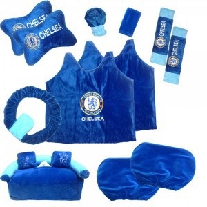 Bantal Mobil 8 in 1 Exclusive Club London Biru