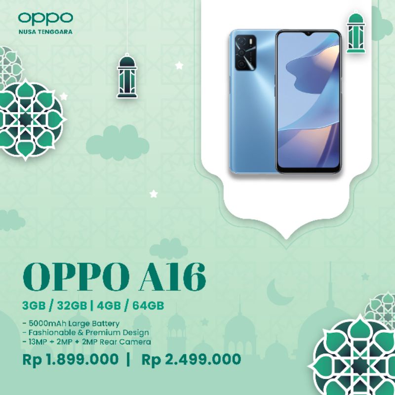 OPPO A16 ||4/64||