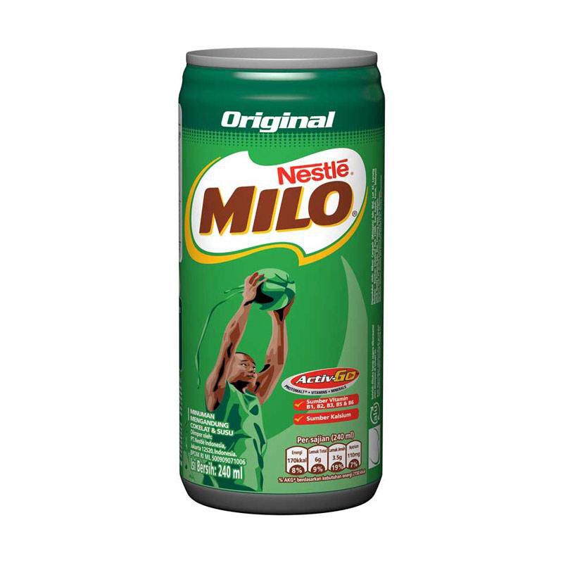 

Milo active Go kaleng original 240ml