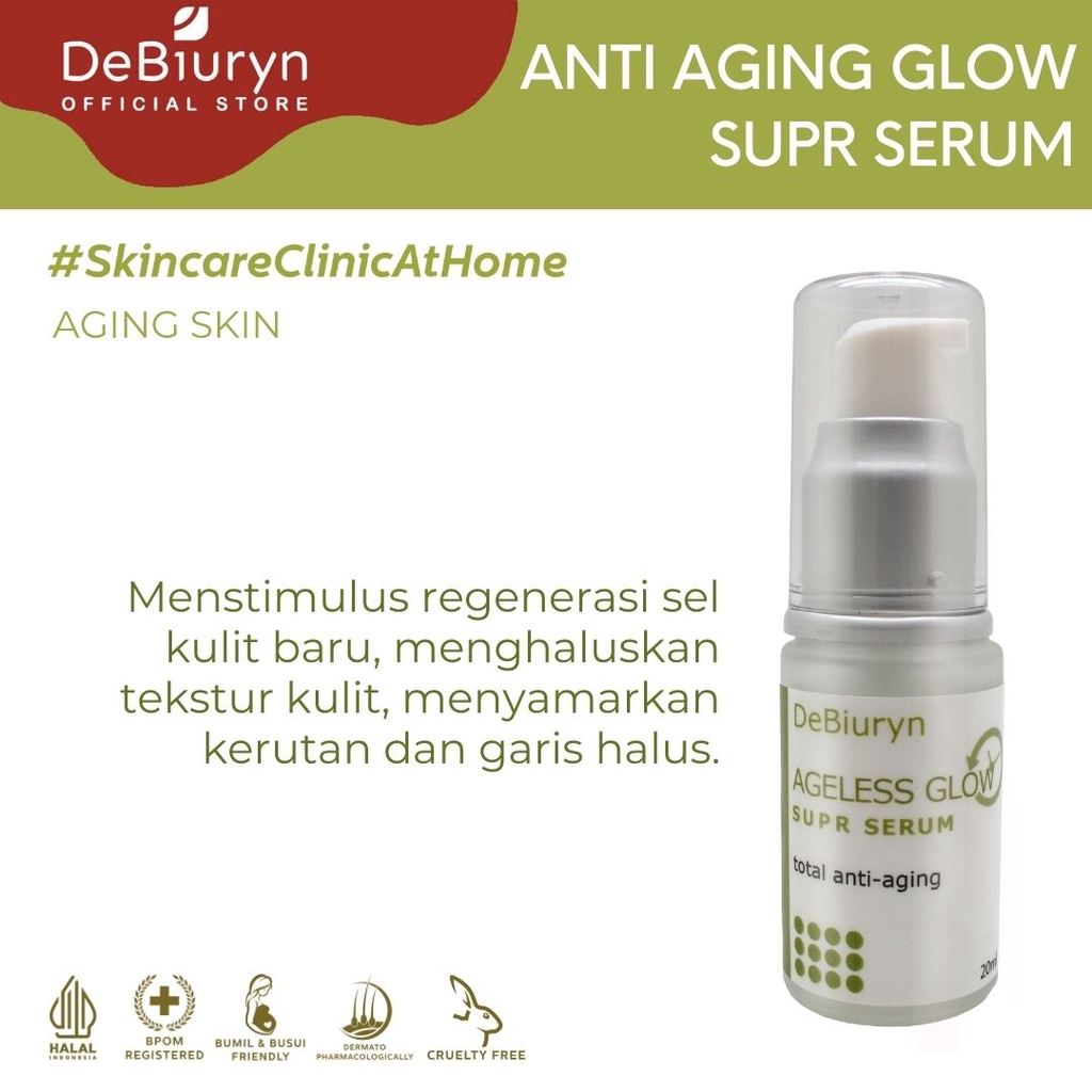 DeBiuryn Ageless Glow SUPER SERUM 20ml